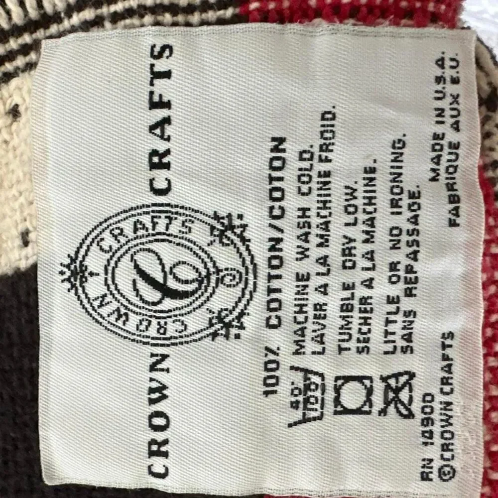 Vintage Cottagecore Cow Dairy Tapestry Throw Blanket